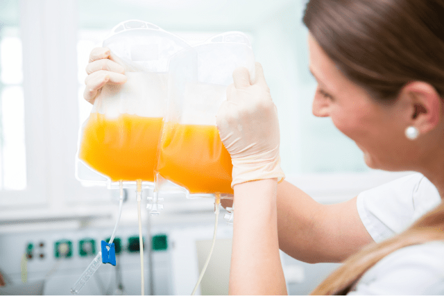 bags of fresh plasma - featured image